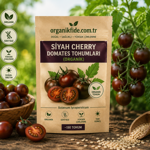 Organik Cherry Domates Tohumları